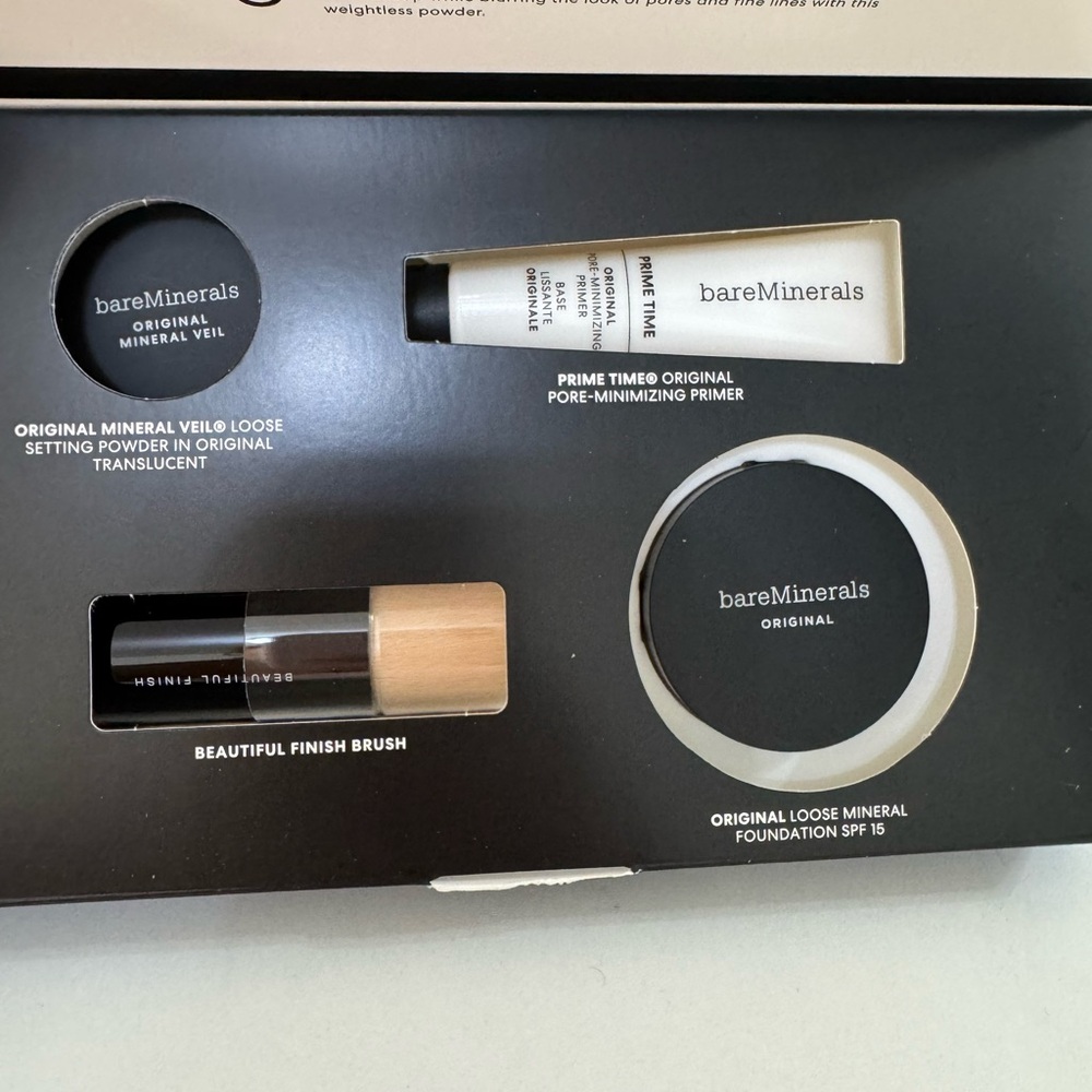 bareMinerals Original Get Started Kit, 4 Piece  Mineral MAKEUP SET